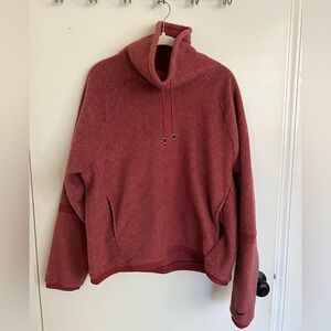 Nike cowl neck pullover, size medium